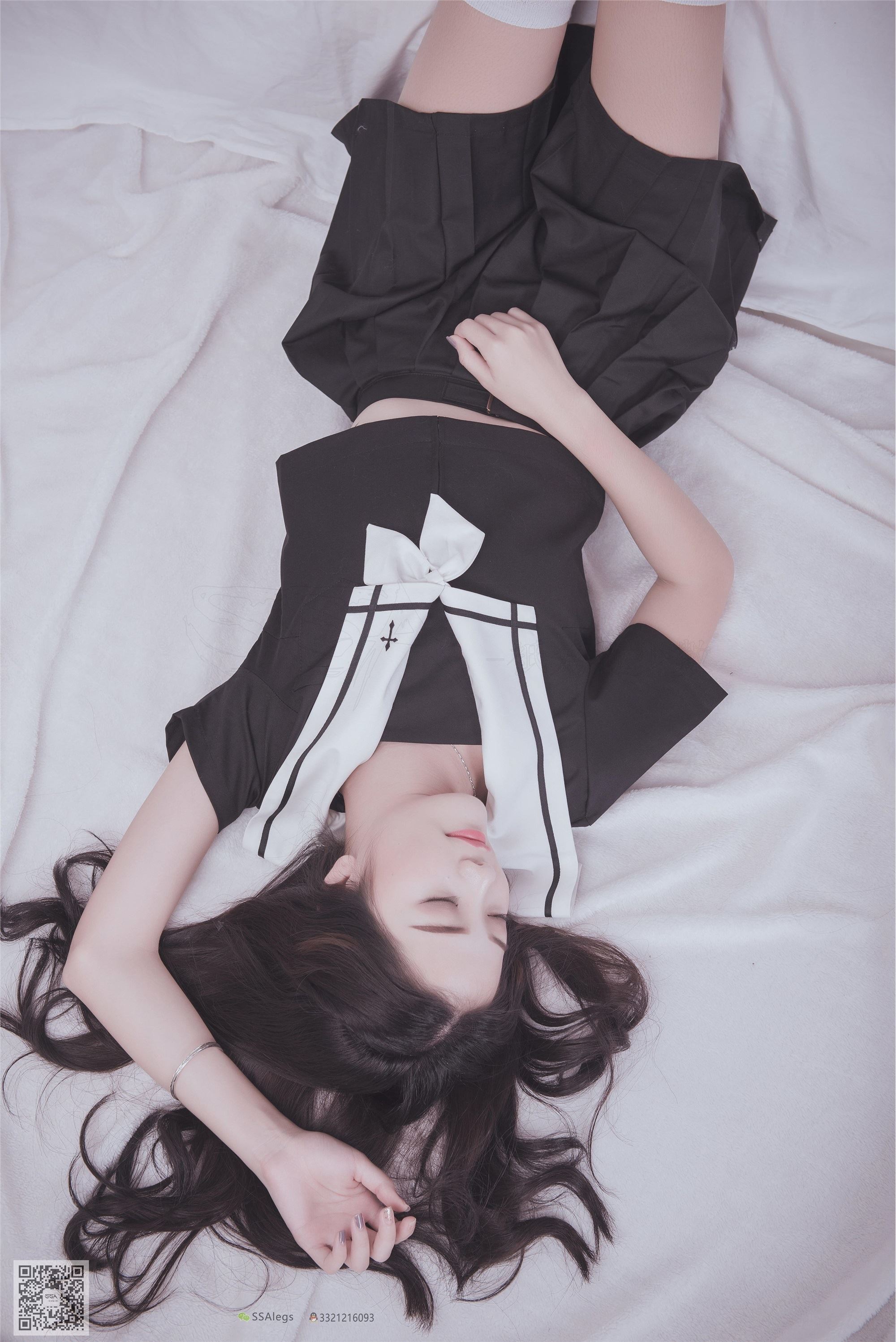 SSA丝社 NO.028 青青姐妹 姐妹花的JK情